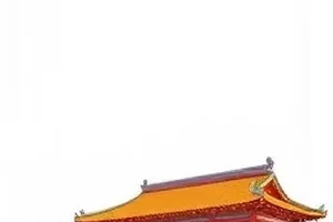 逆风书店封面：狂风中被压弯的招牌与敞开的门